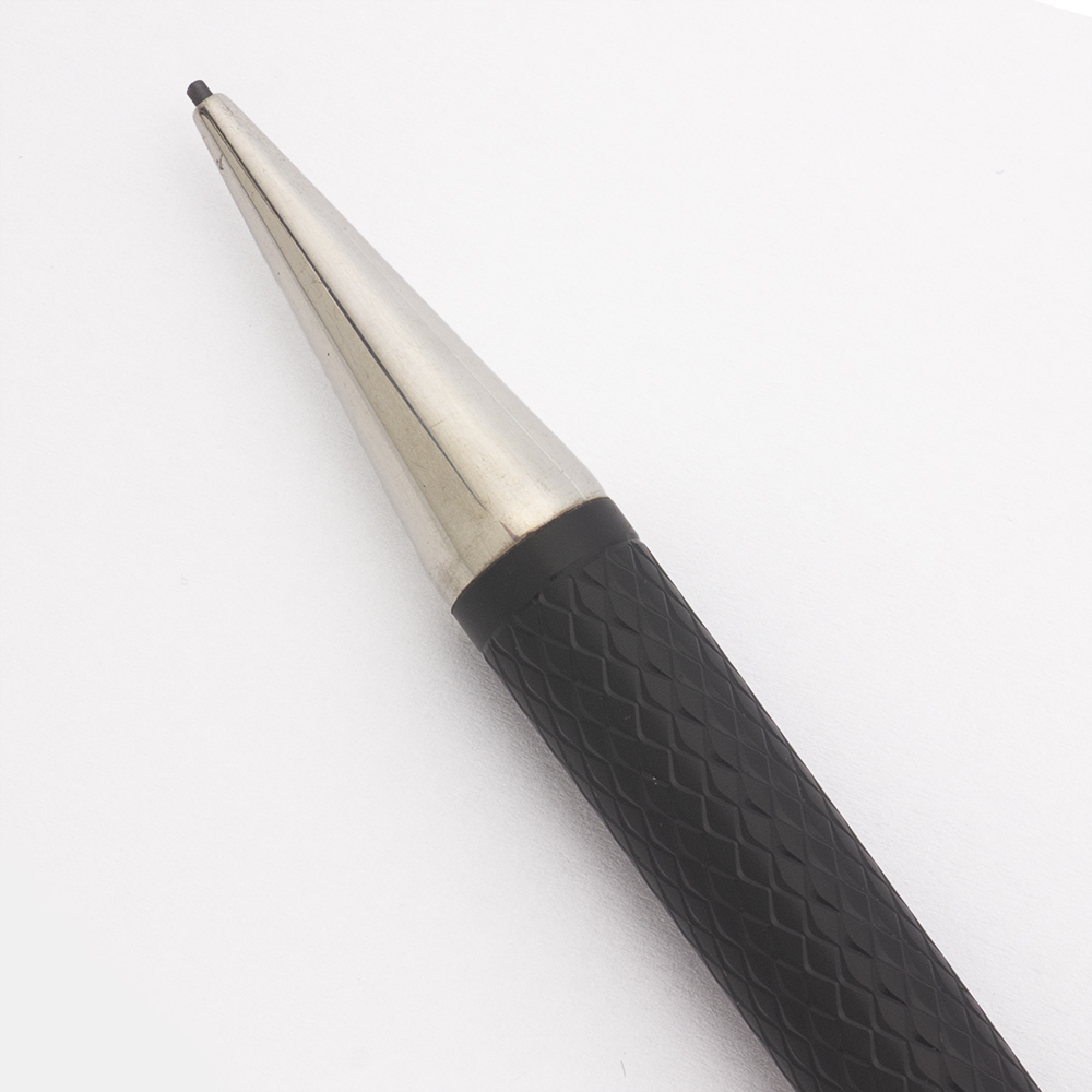 Yard-O-Led Retro Mechanical Pencil - Black Barleycorn Pattern w